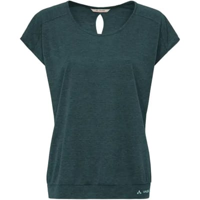 Vaude Skommer Iii T-shirt Met Korte Mouwen Groen,Blauw 34 Vrouw