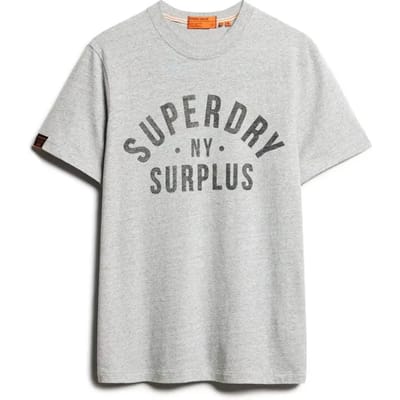 Superdry - Surplus T-shirt met print - Heren - T-shirts