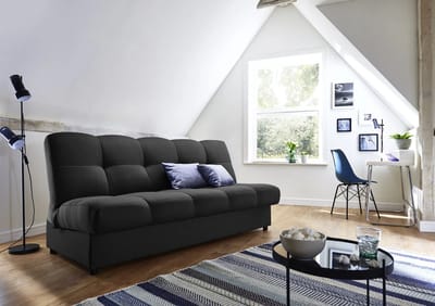 slaapbank zetelbed Alina - clic clac slaapbank met opbergruimte - sofa bank met bed en storage