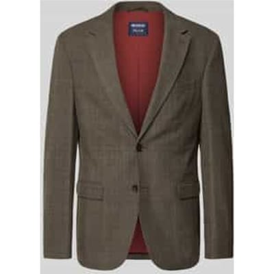 Slim fit 2-knoops colbert met klepzakken