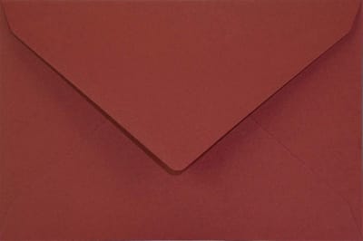 100 Donkerrode C7 Enveloppen 85x120mm Luxe Gekleurd Papier Voor Kaartjes