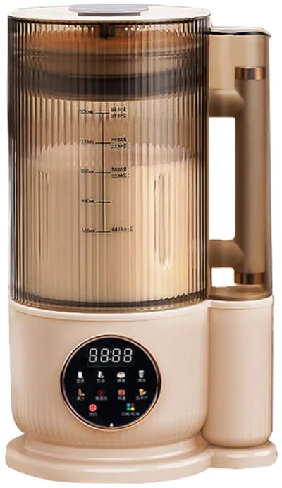 CYRO - Sojamelk Machine - Soja melk Maker - Juicer voor Groenten en Fruit - Melkmaker Plantaardige Melk - 12 Messen - 1,5L - Kaki