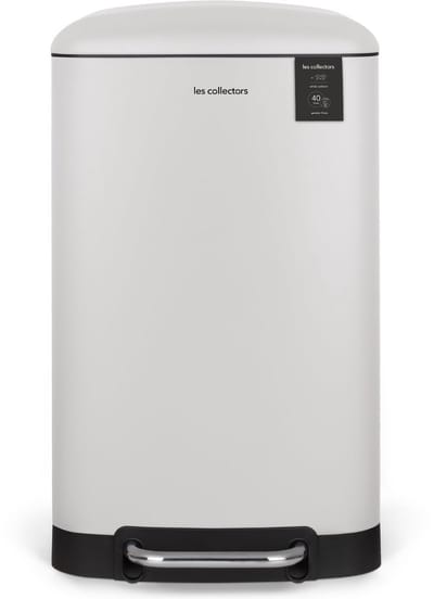 Pedaalemmer 40 liter met uitneembare binnenemmer en geruisloze sluiting - Elegant design in roestvrij staal