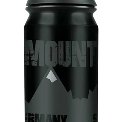 SKS Mountain bidon - ergonomisch ontwerp - lekvrij ventiel - 500 ml - zwart