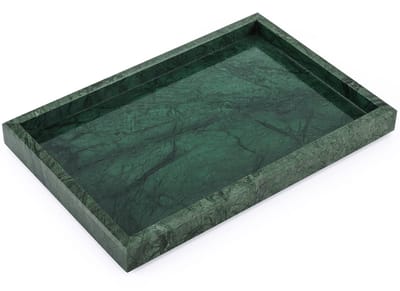 Unyqoos® Handgemaakt marmeren dienblad voor badkamer en keuken decoratie