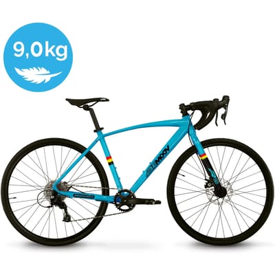Bemoov R26 24´´ Cs-h100 10s 2024 Gravelbike Blauw 10-16 Years Jongen