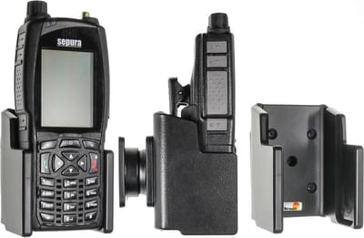 Brodit 511979 houder Passieve houder Tweewegsradio Zwart