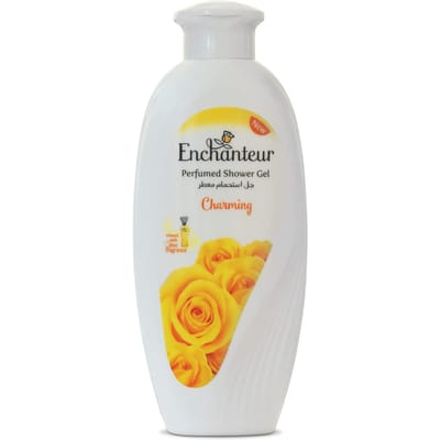 Enchanteur Charmante Geparfumeerde Douchegel met Rozen, Lelietjes-van-dalen & Citrus voor Vrouwen met Alle Huidtypen, 250g white