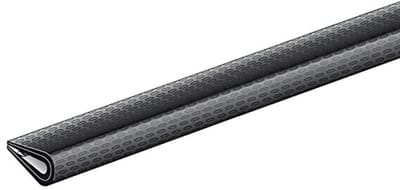 Alberts 426859 Edge Protection Profile Soft PVC Black 1500 x 10 x 7 mm