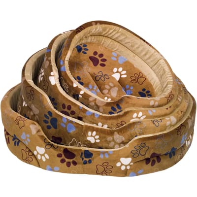 Ovale pluche bedden voor klassieke honden Nobby Pet Lissi (x4)