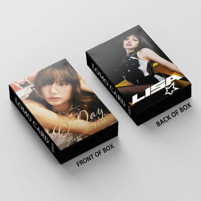 KPOP 55pcs/box LISA MOONLIGHT Photocard [Fotokaarten]