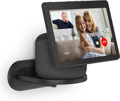 Muurbeugel voor HomePod en Show 10 - Universele Beugel voor Meeste Luidsprekers, Zwart en Stevig Design