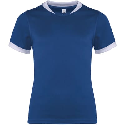 PROACT® Kinder rugbyshirt met korte mouwen PA4028 - Dark Royal Blue - 4/6 years (4/6 ans)