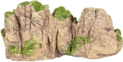 Flamingo - Aquariumdecoratie Moza Rots - Bruin - 19 x 6 x 9 cm
