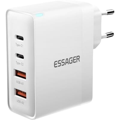 Essager 100W Multi-Port Quick Charger Wit
