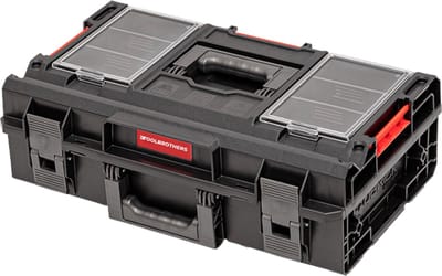 Toolbrothers RHINO XXL gereedschapskoffer ECO Comfort+ hoogte M 15,4 l IP66 met uitneembare tussenschotten + boxen