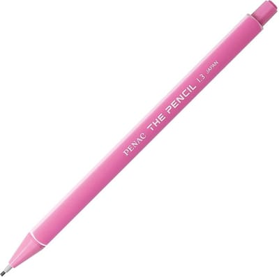 Penac The Pencil Vulpotlood - 1.3mm - Mechanical Pencil - Roze met Wit