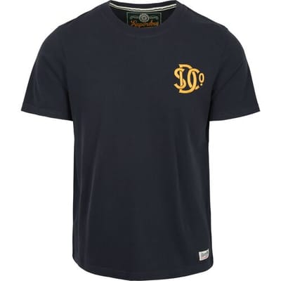 Superdry Neon Relaxed T-Shirt Donkerblauw (navy) - Maat XXL - Heren