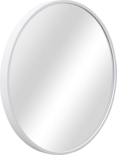 Spiegel Modugno hangend rond Ø40cm wit