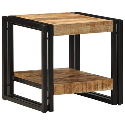 vidaXL - Salontafel - Bruin - 40 - x - 40 - x - 38 - cm - Massief - Mango - Hout