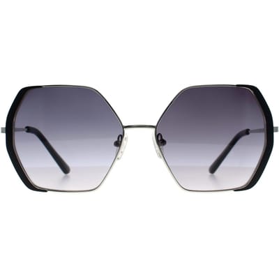 Guess Vierkant Vrouwen Zilver Zwart Grijs Gradiënt GF0387