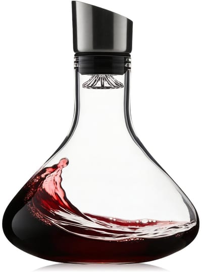 Karaf, rode wijn, karaf met wijnbeluchter, wijnkaraf kristalglas, decanteerder, decanteerfles met geïntegreerde beluchter, decanteerfles voor schoonouders en wijnliefhebbers (1500 ml)