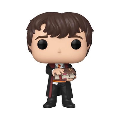 Funko Harry Potter - POP! Movies Vinyl - Neville With Monster Book 9 cm Verzamelfiguur - Multicolours