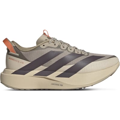 Adidas Adizero EVO SL Sneakers Dames - Beige - Maat 42 - Mesh/Synthetisch