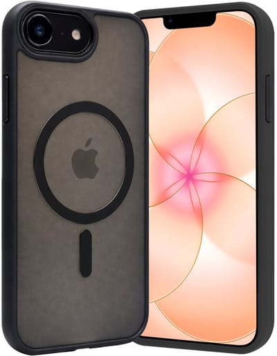 Hoes - Geschikt voor Apple iPhone 17e - Magsafe Compatible - Sterk & Shockproof - Back Cover - Shock Proof Case - Telefoon Hoesje Shockproof - Zwart