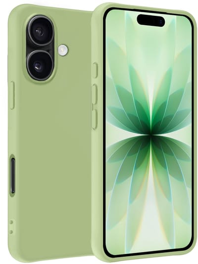 Hoesje Geschikt voor Apple iPhone 17 - Sterk & Shockproof - Hoes Cover - Siliconen Case - Groen