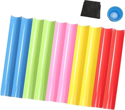 Samenwerkingsspel Pijpleiding - Groepsactiviteit Leiderschap - Teambuilding Verbeteren - Draagbaar Leidingsysteem - Groot formaat - Regenboog