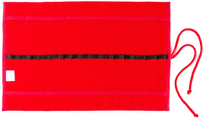Pennenetui roletui Waldorfschool zonder pennen/blokken, rood, 16 stuks, 40 cm x 26 cm x 1 cm, Casual