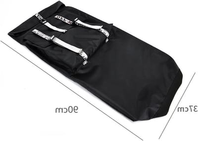 Waterdichte Longboard Tas, Draagbare Skateboard Tas, Geschikt voor 90 x 37 cm, Zwart, Ideaal voor Reizen en Opslag