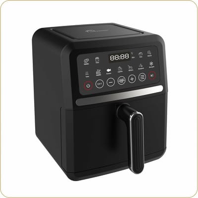 Dieetfriteuse - LITTLE BALANCE - 8725 - Crousty light - 5 L - 1500 W - 12 programma's - Zwart