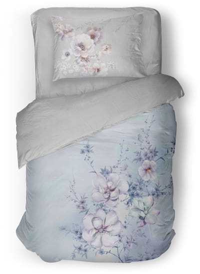 Eleganzzz Dekbedovertrek Eternal Blooms - Multi - Dekbedovertrek 140x200/220cm - Micropercal - Eenpersoons - Dekbedovertrekken - Bloemen Dekbedovertrek