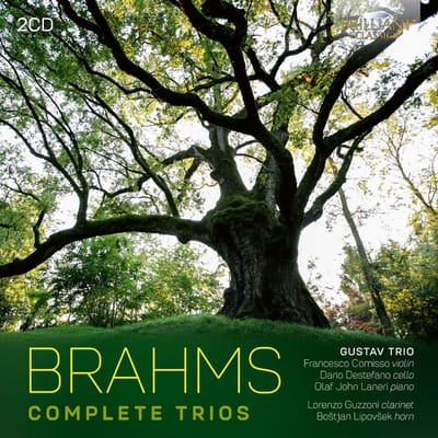 Gustav Trio, Lorenzo Guzzoni & Bostjan Lipovsek - Brahms: Complete Trios (2 CD)