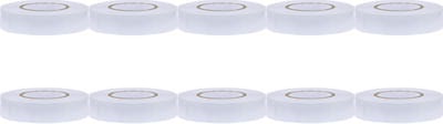 Isolatietape 10 Pack - Yurga - Wit - 20mmx18m