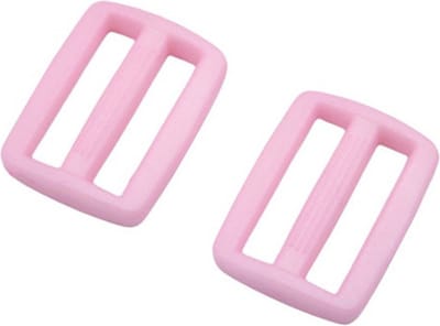 Plastic gesp - 23 millimeter - 10 Stuks - paracord armband - paracord armband survival - Licht Roze