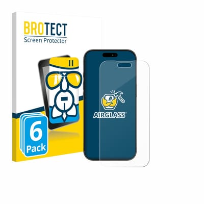 Screenprotector 6 Stuks voor Apple iPhone 17 Pro Max Beschermglas transparant