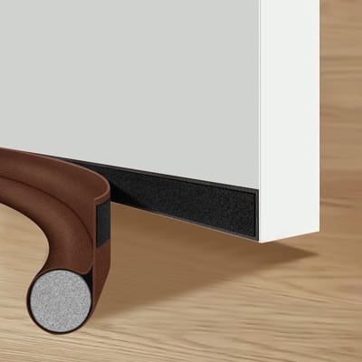 Draai- en tochtstrip voor deuren 96 cm - Geluidsreductie, warmte-isolatie en stofbescherming