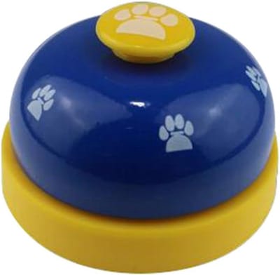Service Bel - Klassieke Bel - Hulp Vragen - Geen Batterijen Nodig - 7.2 x 5 cm - Blauw
