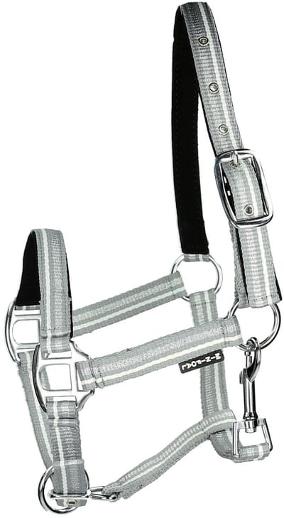 Horsegear Veulenhalster Horsegear Zarin Grijs-wit