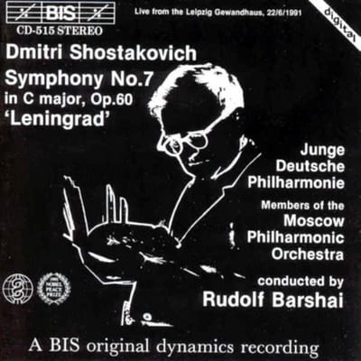 Junge Deutsche Philharmonie, Rudolf Barshai - Shostakovich: Symphony No. 7 In C, Op. 60 (CD)