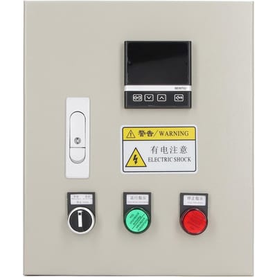 Boîtier de contrôle de température intelligent PID triphasé avec contrôleur de température thermocouple 380VAC 32A