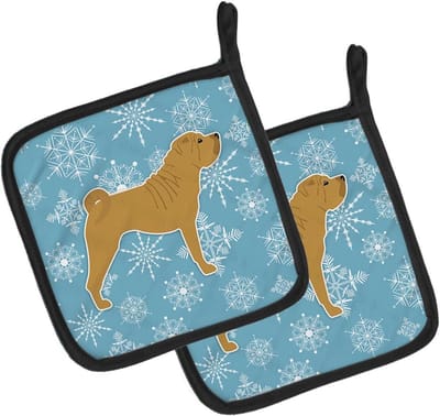 Pannenlappen Paar - Ovenwanten Keuken - Keuken Beschermen - Hittebestendige Isolatie - 7.5 x 7.5 Inch - Multicolor