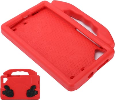 8.0 Inch Tablet Beschermhoes voor Kinderen - Schokbestendig, Antivallen, EVA Materiaal, Rood, Ideaal voor Krassen en Stoten