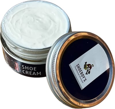 Shoeboy's Shoe cream pot - Schoencreme voor hoogwaardige soorten gladleer - 50ml - (005) Ivoor