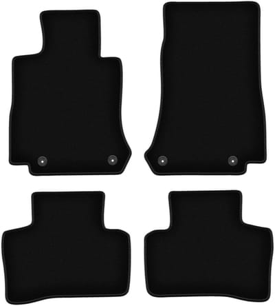 BASIC zwarte veloursmatten voor: Mercedes EQC N293 SUV (2019-)