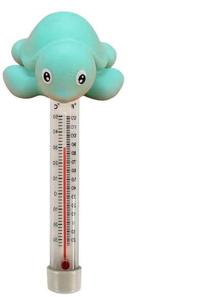 Zwembad Thermometer - Drijvende Meter - Water Temperatuur - Snel Afleesbaar - 10 Centimeter - Schildpad
