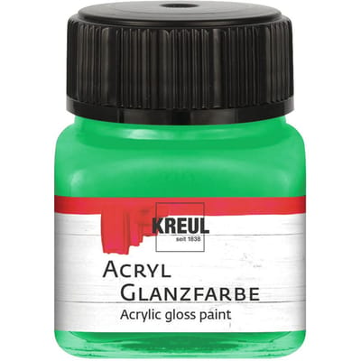 KREUL Acrylglansverf, 20 ml - Groen